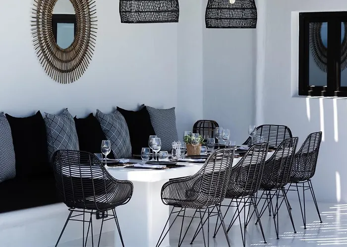 Mbc Psarou Black Retreat 11 Bedrooms Mykonos Villa *