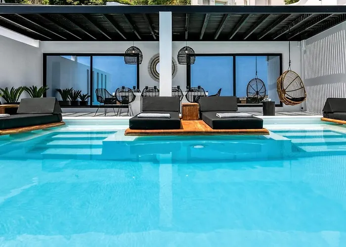 Mbc Psarou Black Retreat 11 Bedrooms Mykonos Villa *