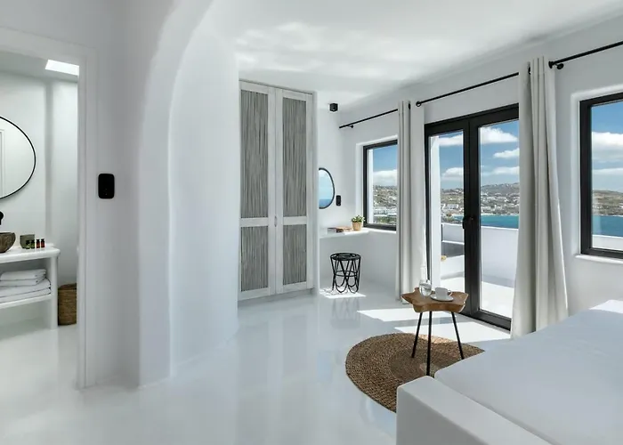 Mbc Psarou Black Retreat 11 Bedrooms Mykonos *