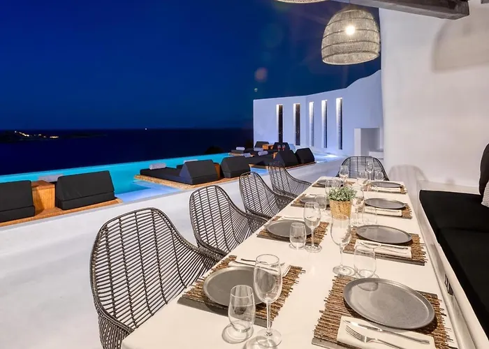 Mbc Psarou Black Retreat 11 Bedrooms Mykonos 别墅 普沙罗