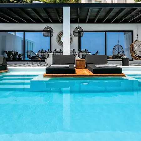 Mbc Psarou Black Retreat 11 Bedrooms Mykonos فيلة *