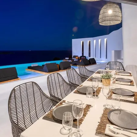 Mbc Psarou Black Retreat 11 Bedrooms Mykonos فيلة بسارو