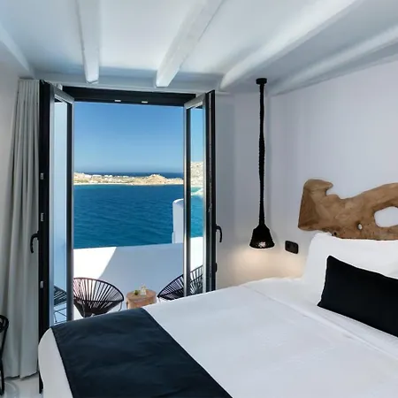 Mbc Psarou Black Retreat 11 Bedrooms Mykonos فيلة بسارو