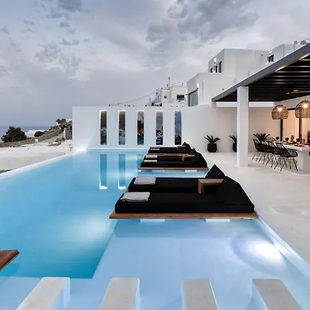 Villa Mbc Psarou Black Retreat 11 Bedrooms Mykonos