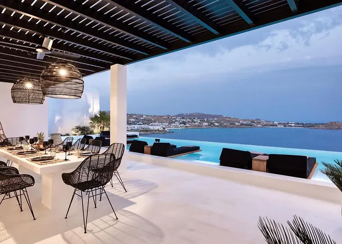 Mbc Psarou Black Retreat 11 Bedrooms Mykonos