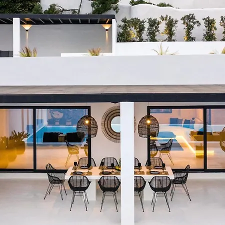 Mbc Psarou Black Retreat 11 Bedrooms Mykonos 빌라 프사로우