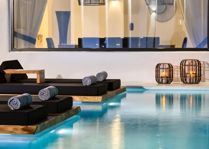 Mbc Psarou Black Retreat 11 Bedrooms Mykonos 빌라 프사로우