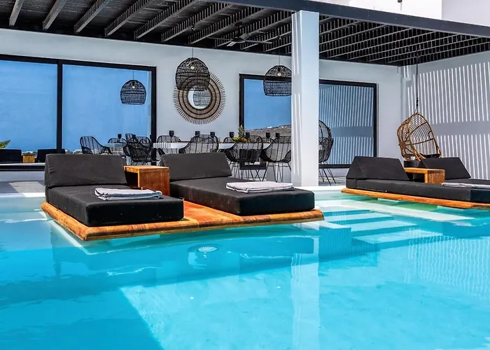 빌라 Mbc Psarou Black Retreat 11 Bedrooms Mykonos 프사로우