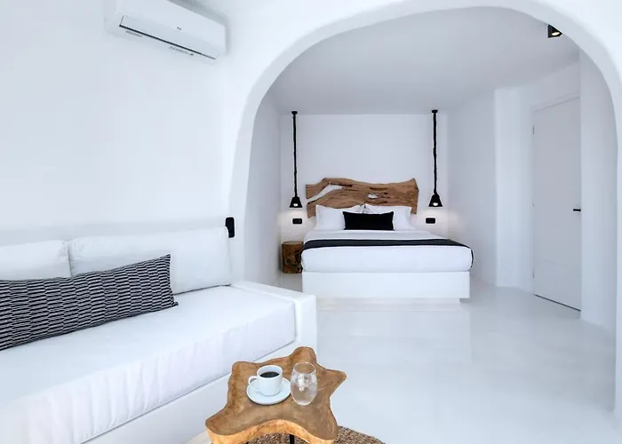 Mbc Psarou Black Retreat 11 Bedrooms Mykonos 프사로우