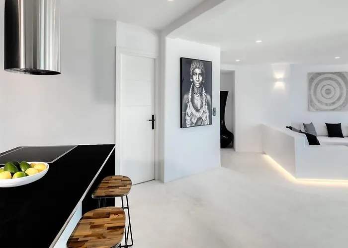 빌라 Mbc Psarou Black Retreat 11 Bedrooms Mykonos 프사로우